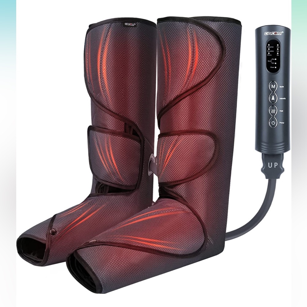 Heated Leg Massager Air Compression Brand New By Cincom